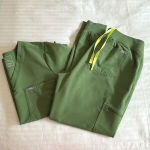 Figs Scrub Set - L - Fern